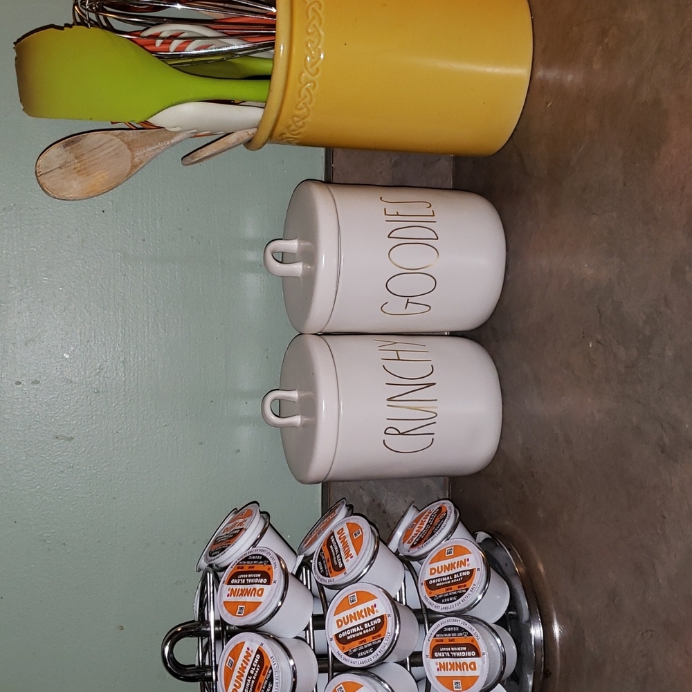 Rae Dunn Goodies Loop Lid Canister NIB - Picture 14 of 15